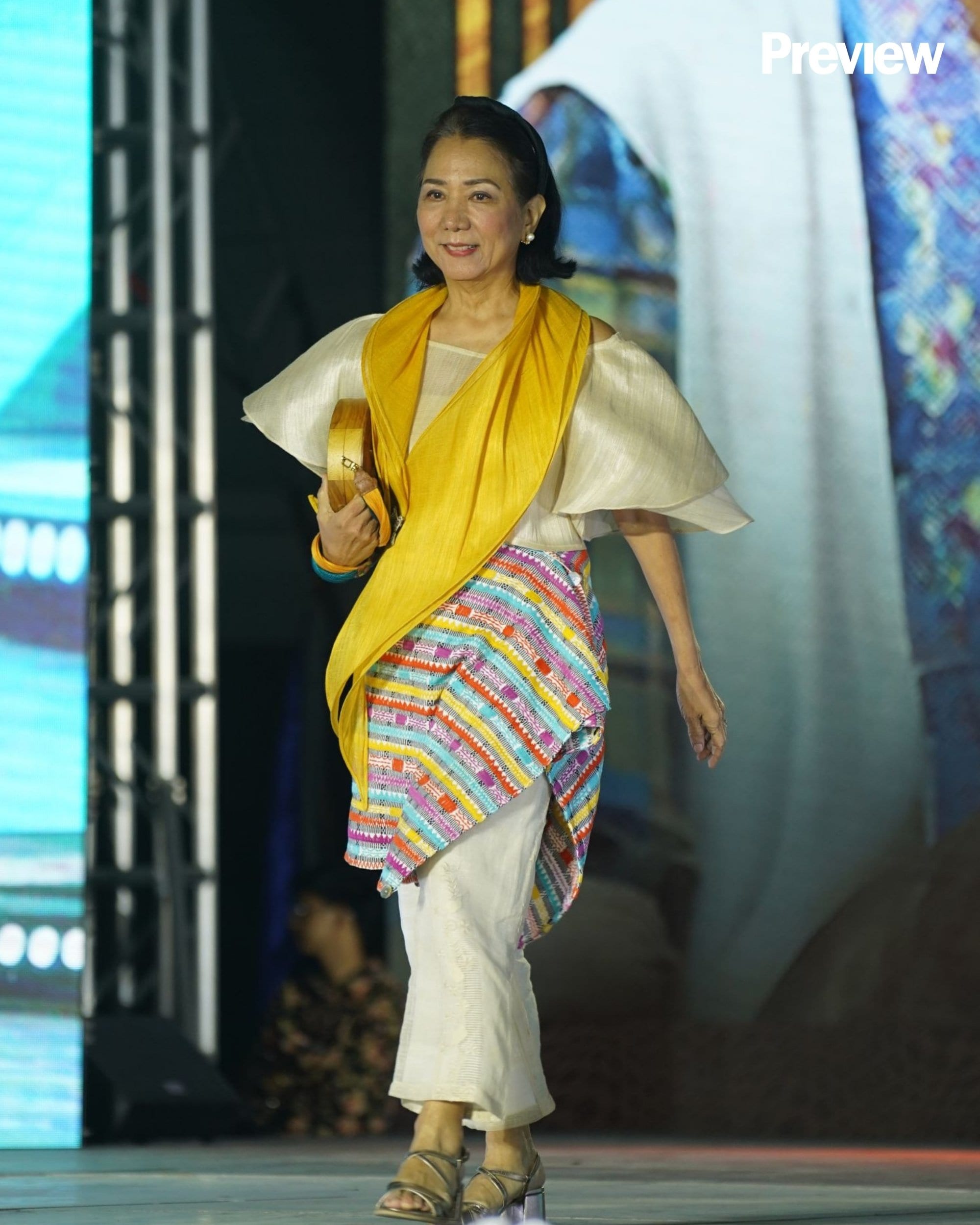 Designer Ditta Sandico at the 2025 Stitch-Off